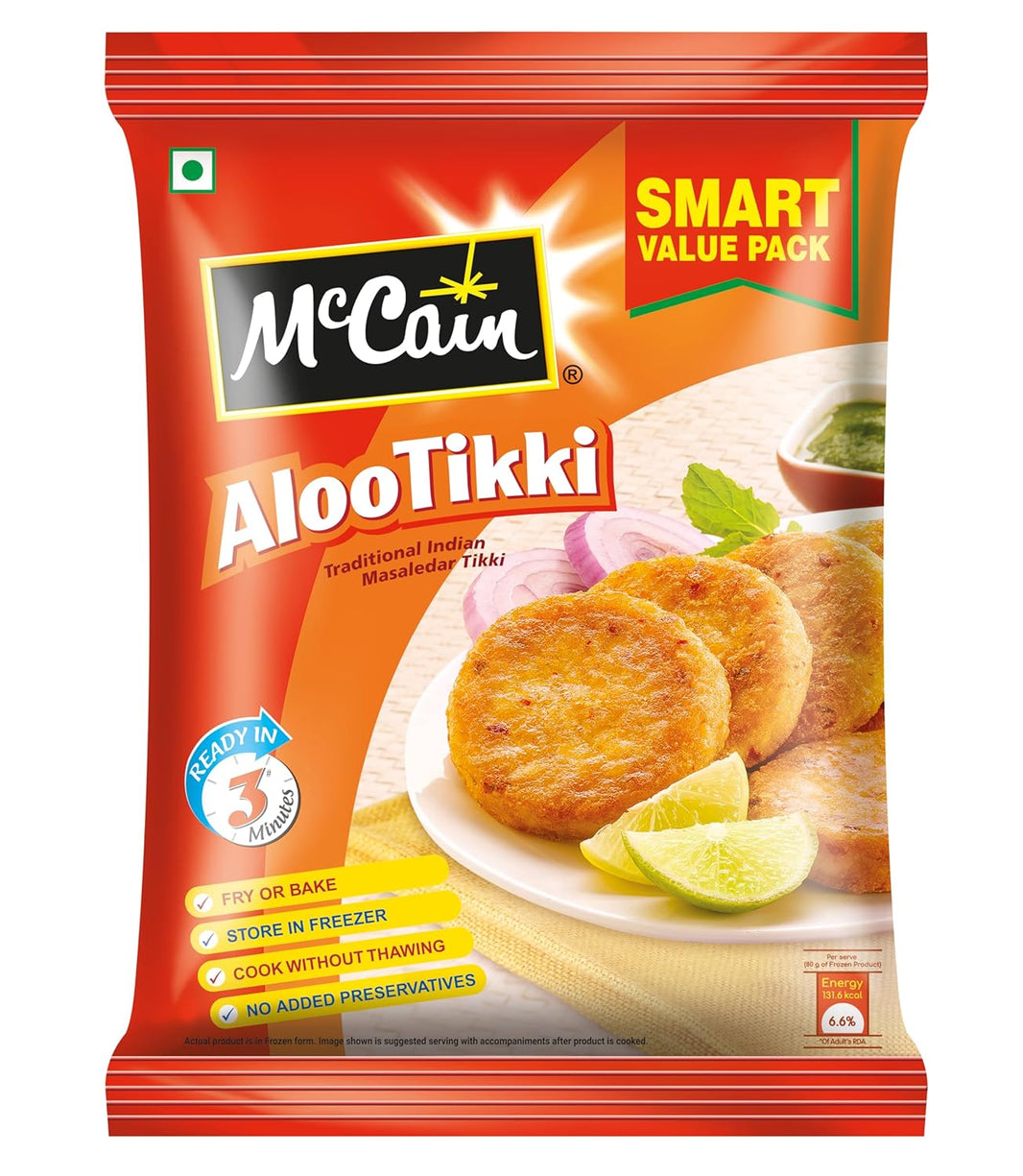 MCCAINS ALOO TIKKI 760GM