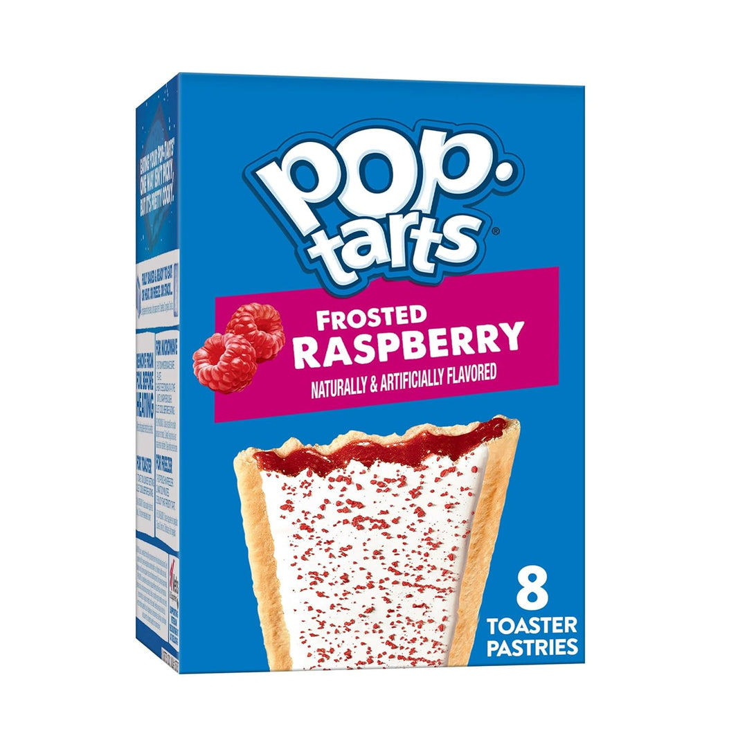 KELLOGGS POP TARTS FROSTED RASPBERRY 384G