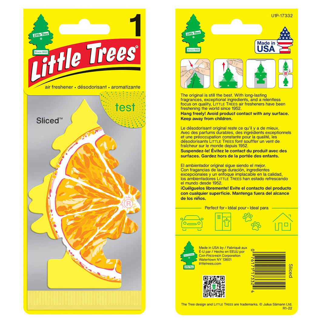 LITTLE TREES SLICED