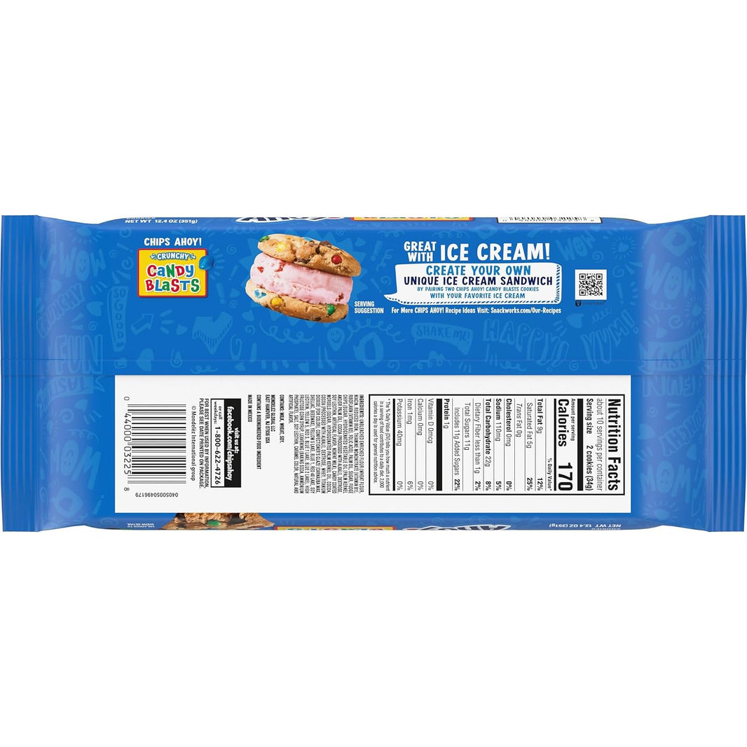 INTL NABISCO CANDY BLAST CHOC CHIP 351G
