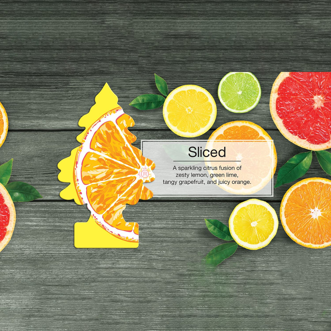 LITTLE TREES SLICED