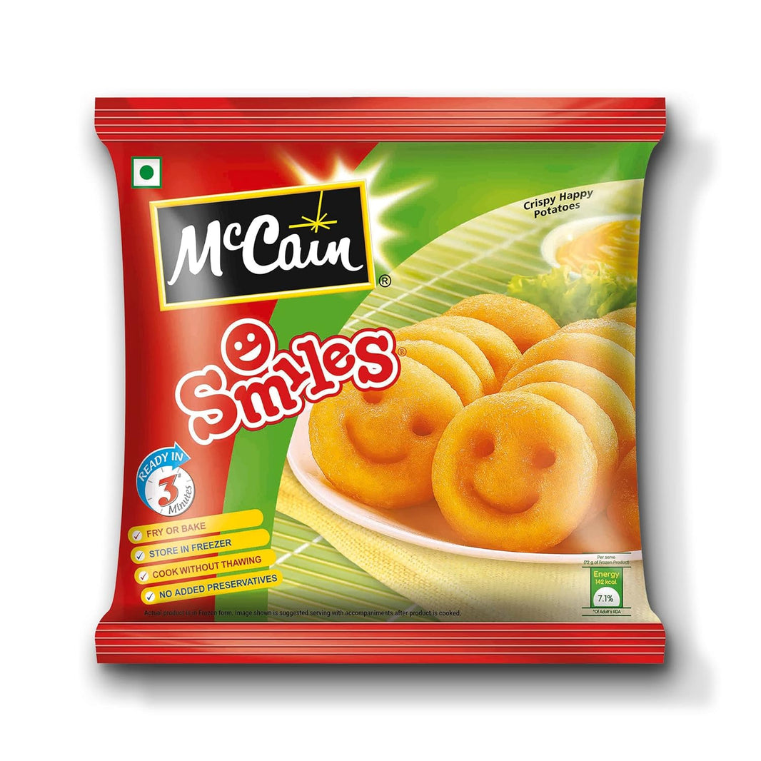 MCCAINS SMILES 415GM