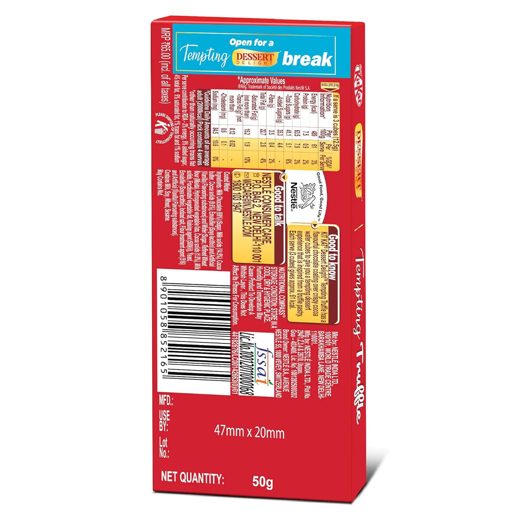 KITKAT DESERT DELIGHT TEMPTING TRUFFLE 50 GM