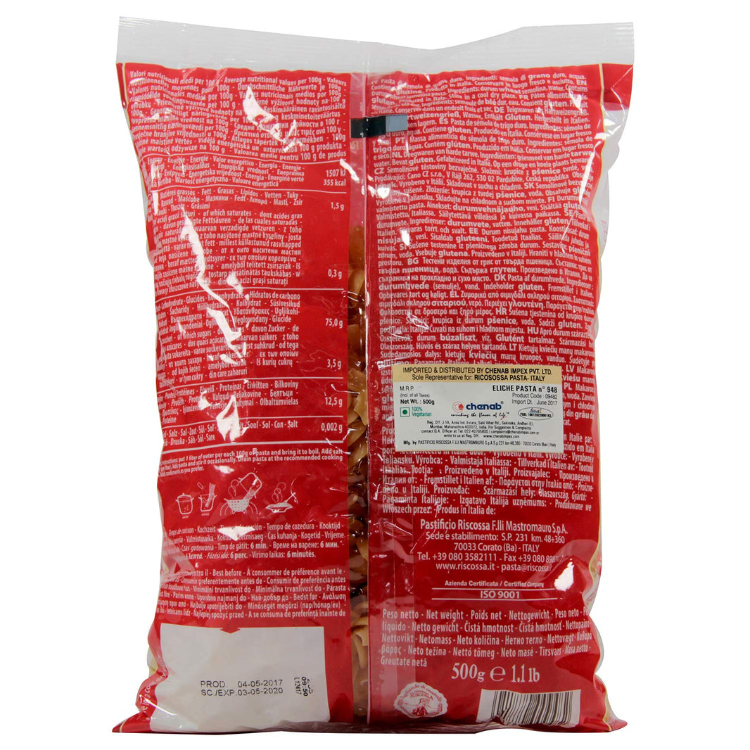 RISCOSSA ELICHE N° 948  500 G