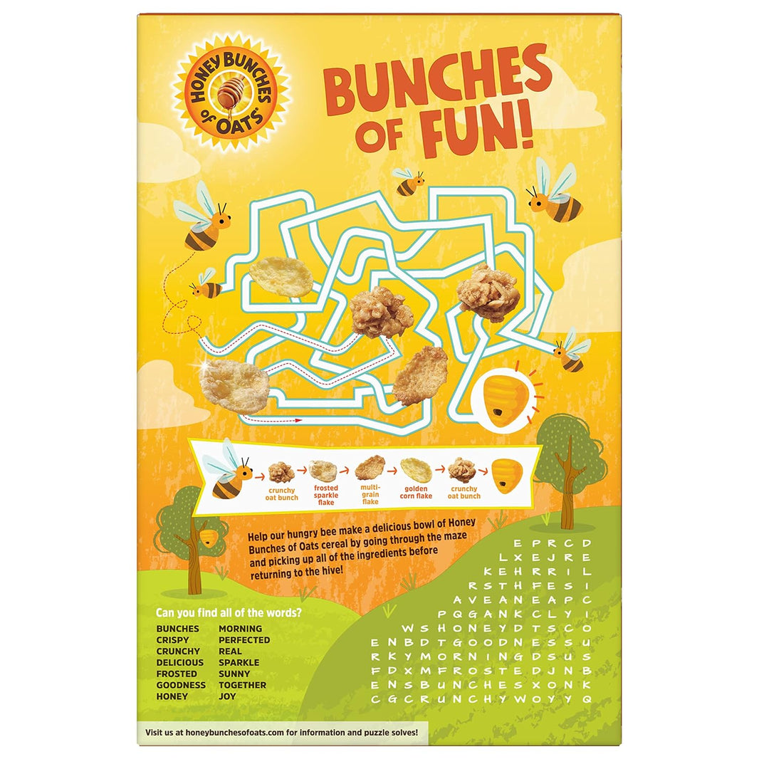 POST HONEY BUNCHES OF OATS WITH HONEY ROASTED 340 GM