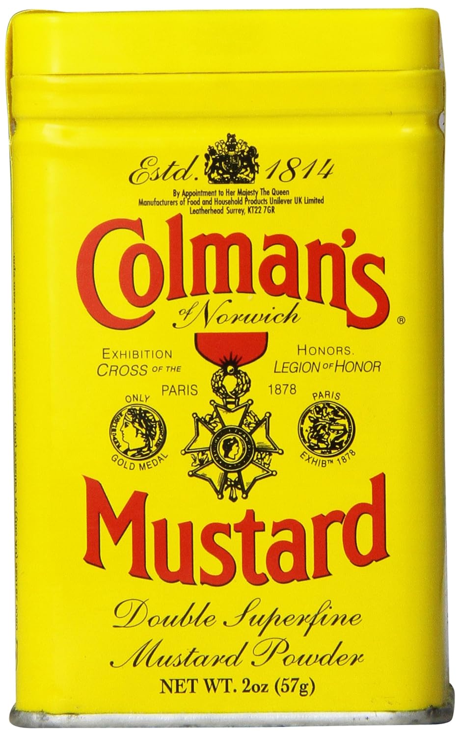 COLMANS MUSTARD 57G