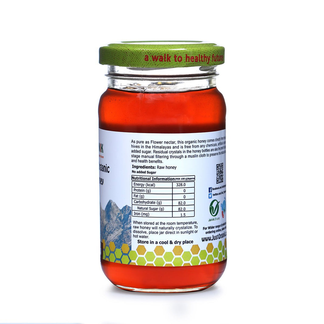 JUST ORGANIK HONEY-RAW FOREST 250G