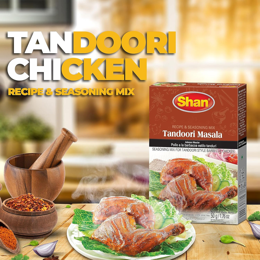 SHAN CHICKEN TANDOORI MASALA 50 GM