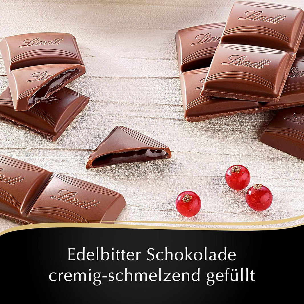 LINDT EDELBITTER MOUSSE SAUERKIRSH-CHILLI  70 %