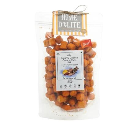HOME DELITE CREAMY CHEESE QUINOA PUFFS