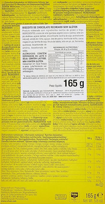 SCAHR GLUTEN FREE CHOCOLATE OS