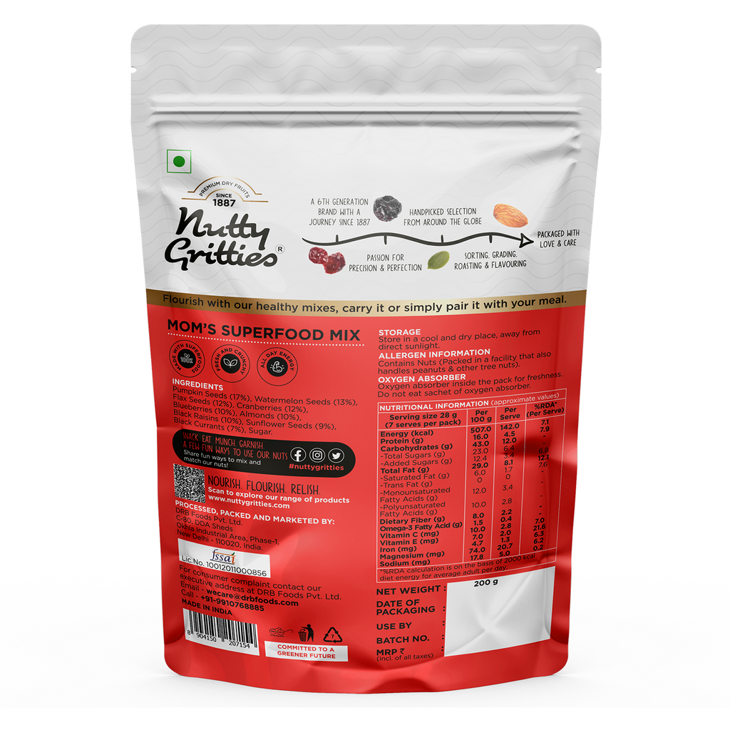 NG MOMS SUPERFOODS MIX 200 GM