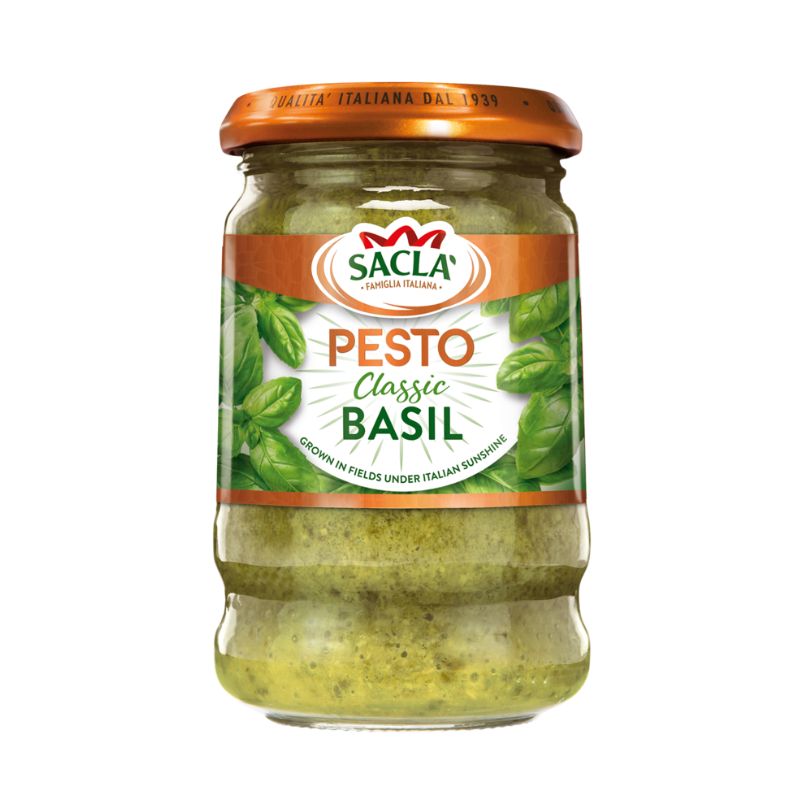 SACLA BASIL PESTO 190 GM