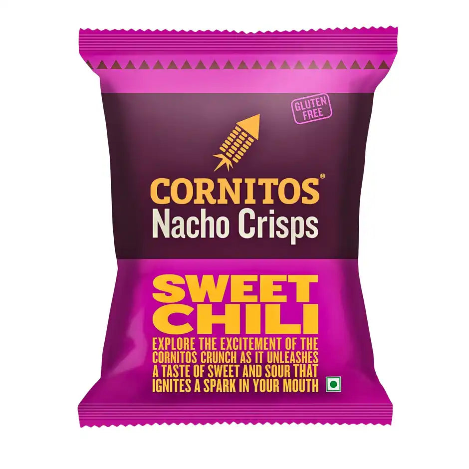 CORNITOS SWEET CHILLIS NACHO CHIPS 77 GM