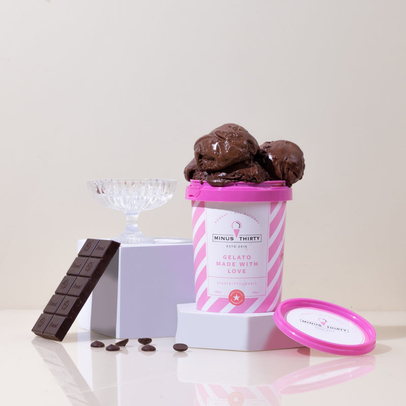 MINUS THIRTY GELATO INTOX DARK CHOCOLATE 500 ML