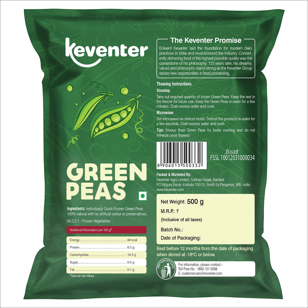 KEVENTER GREEN PEAS
