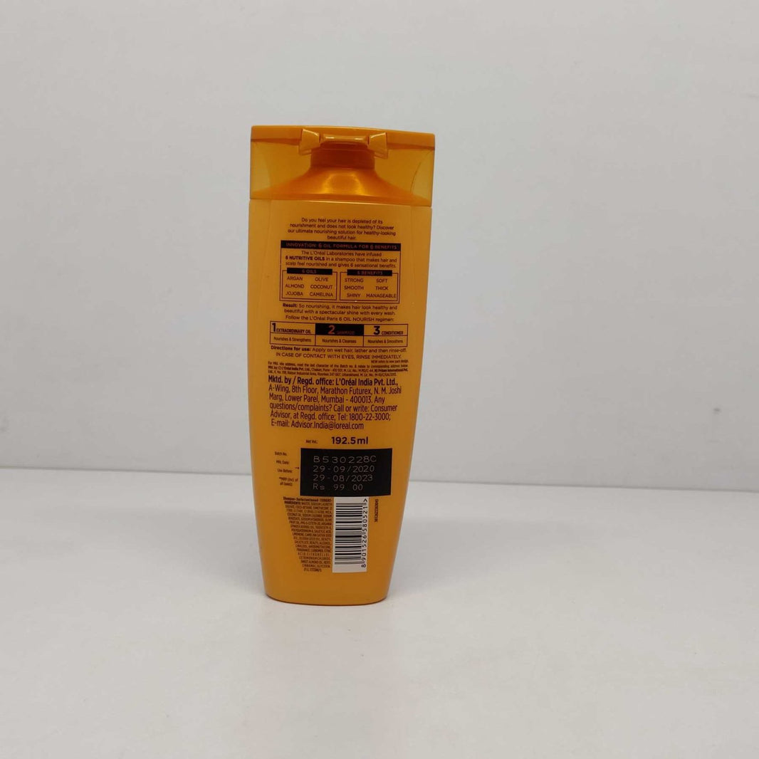 LOREAL PARIS CP LINSEED OIL SHAMPOO 192.5ML