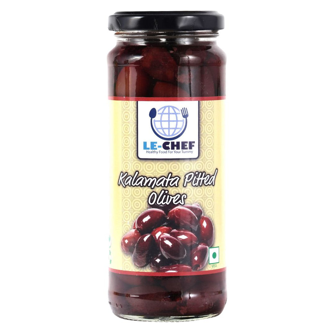 KALAMATA PITTED OLIVES 350GM