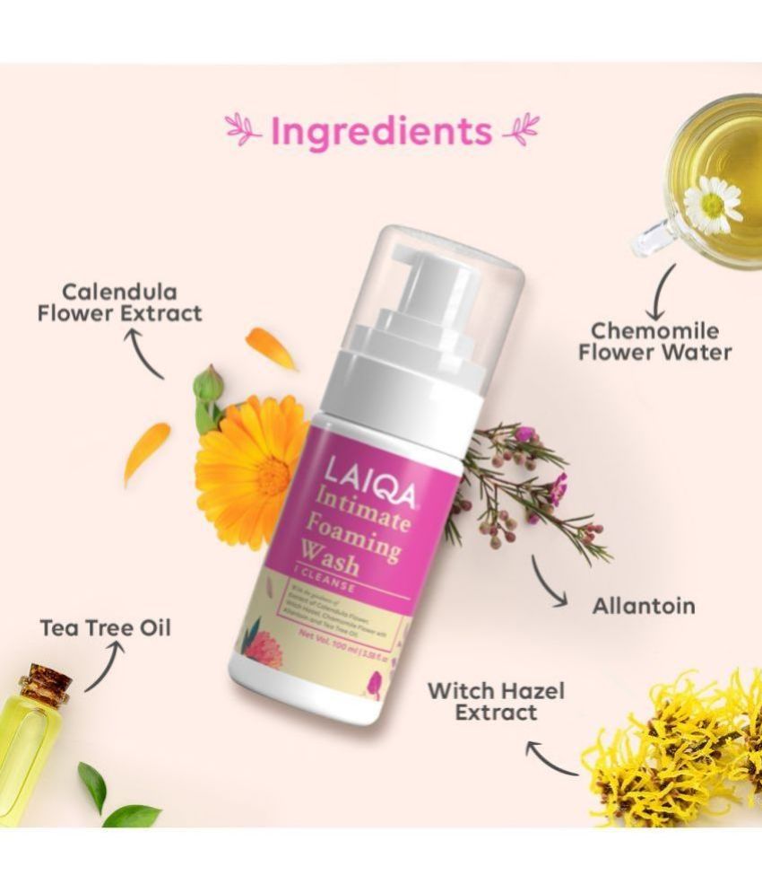 LAIQA INTIMATE FOAMING WASH 100 ML