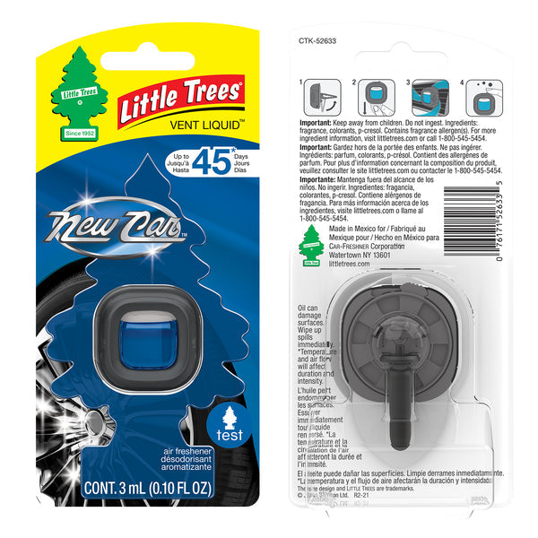 LITTLE TREES NEW CAR VENT LIQUID