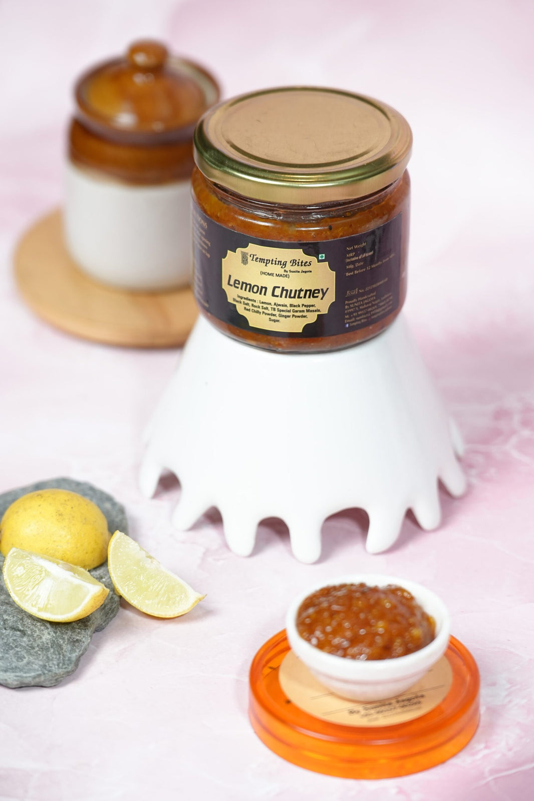 TEMPTING BITES LEMON CHUTNEY