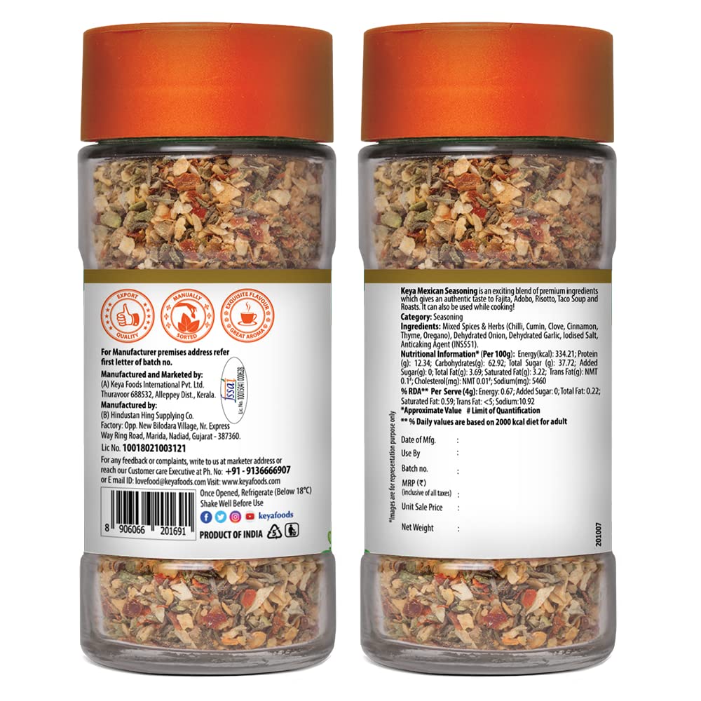 KEYA MEXICAN SEASONING