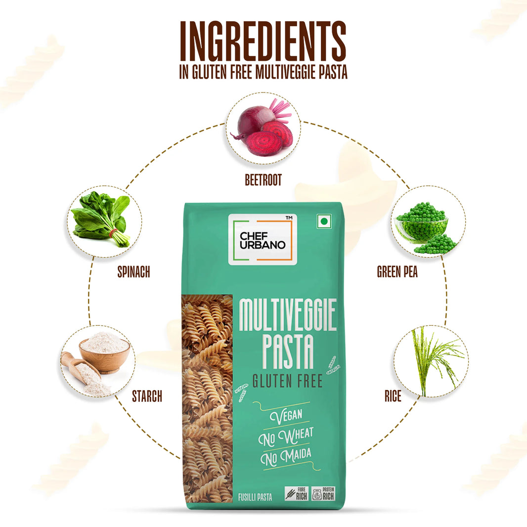 CHEF URBANO MULTI VEGGIE 250 GMS