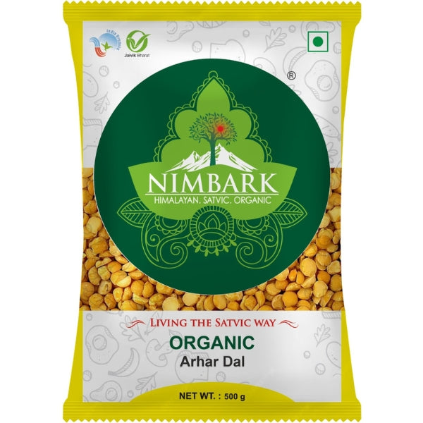 NIMBARK ORGANIC ARHAR DAL 500G