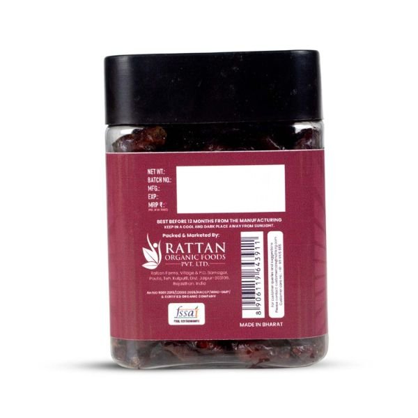 NUTRIORG DRY CRANBERRY 150GM