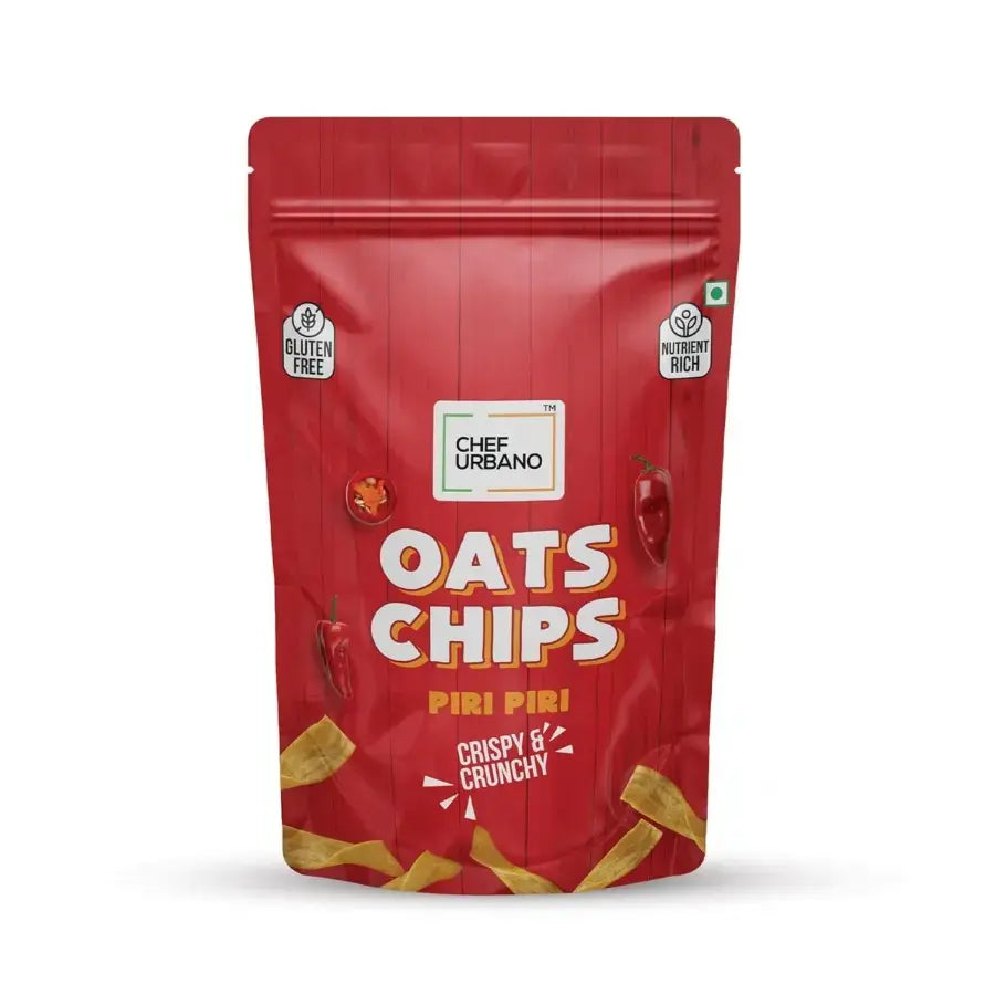 CHEF URBANO CHIPS PERI PERI OATS 75 GMS