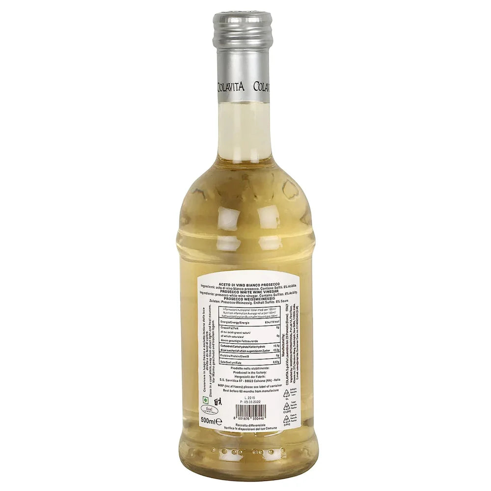 COL PROSECCO WHITE WINE VINEGAR 500ML