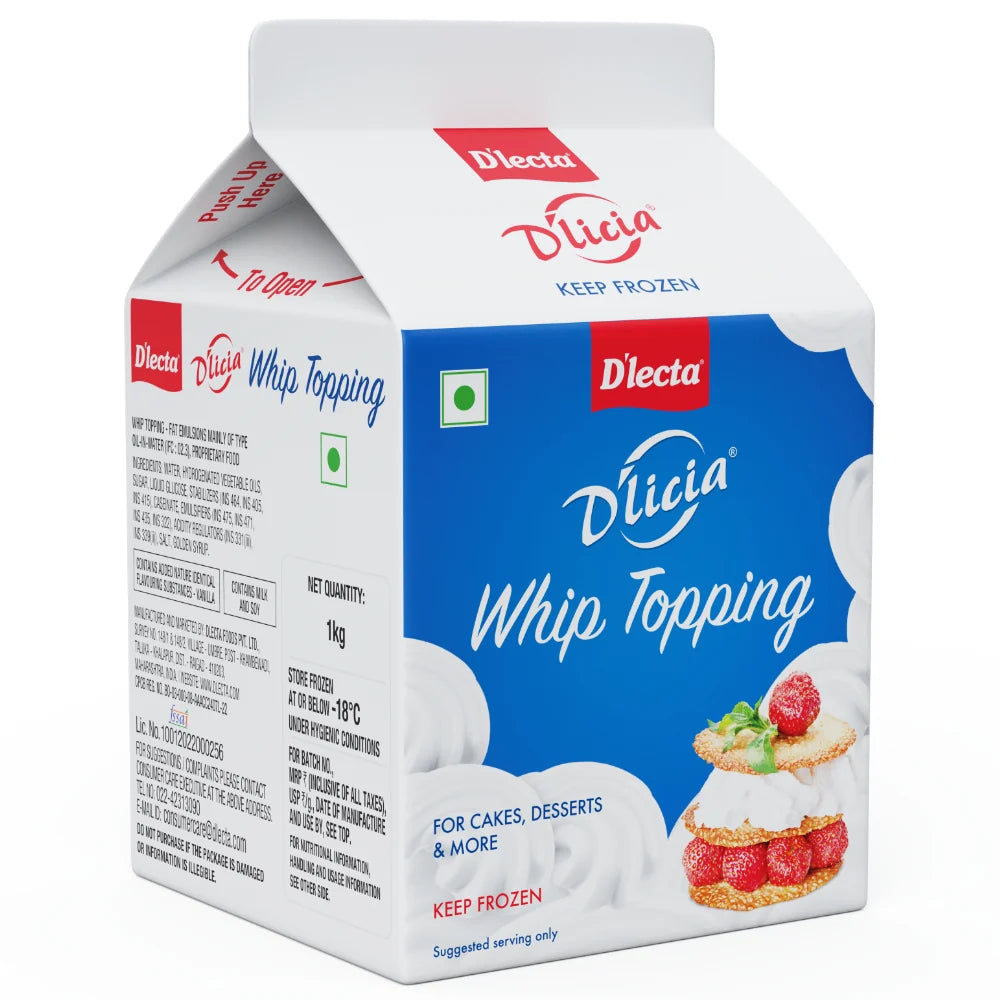 DLECTA DLICIA WHIP TOPPING 1 KG