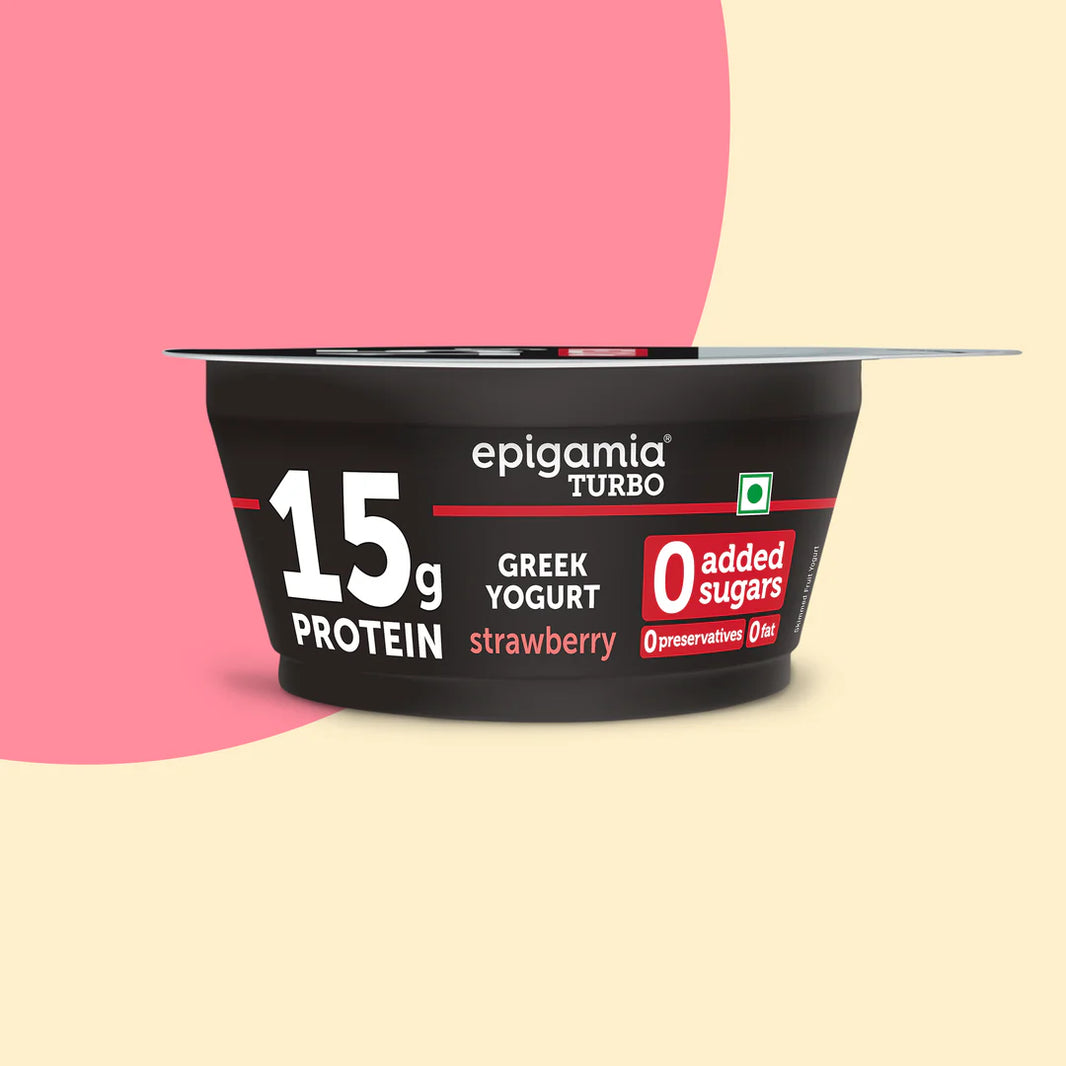 EPIGAMIA TURBO STRAWBERRY 15 G PROTIEN 140 GMS