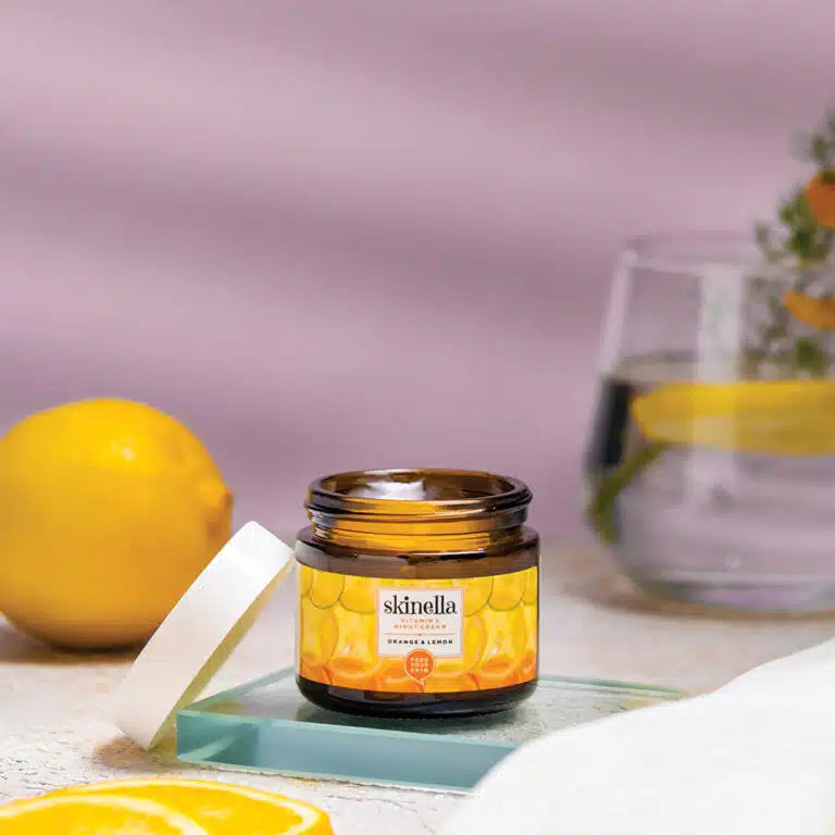 SKINELLA ORANGE & LEMON NIGHT CREAM 50G