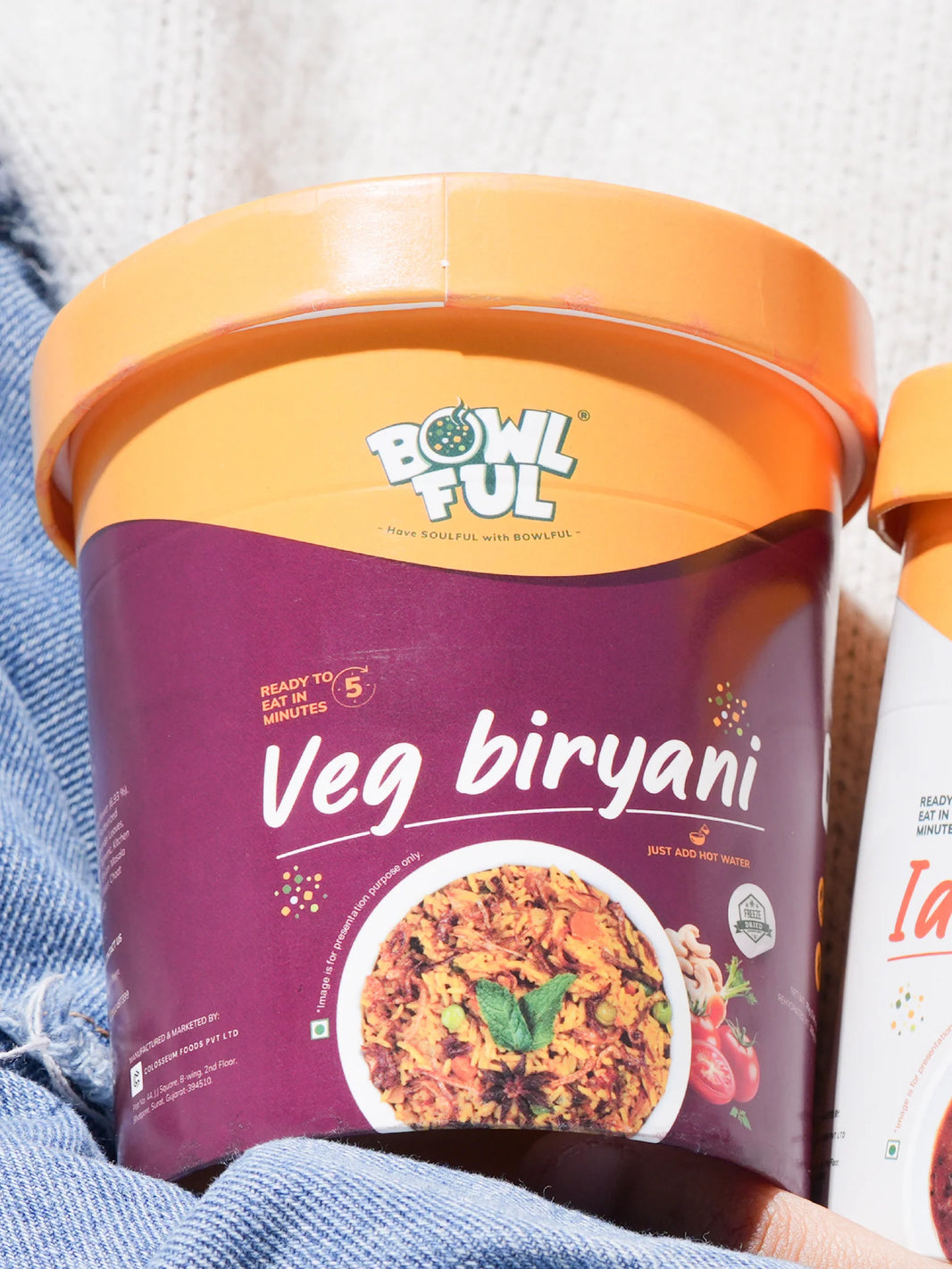 BOWLFUL- VEG BIRYANI CUP