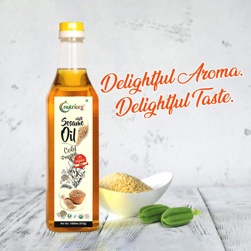 NUTRIORG WHITE SESAME OIL