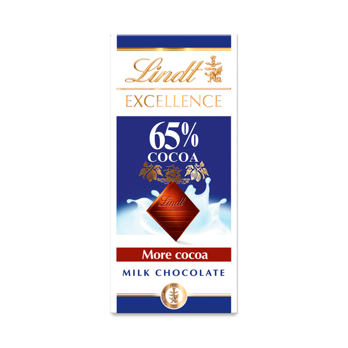 LINDT 65% COCOA 100 GM