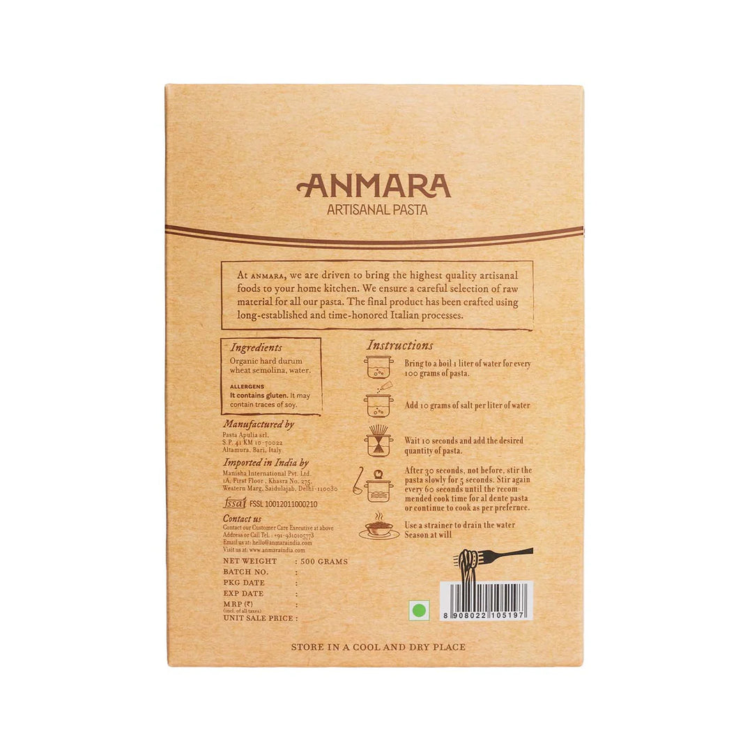 ANMARA CONCHIGLIONI PASTA 500 GM