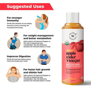 APPLE CIDER VINEGAR 500 ML + - SuperMarcheStore