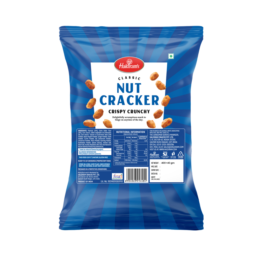 HALDIRAM NUT CRACKER 220G
