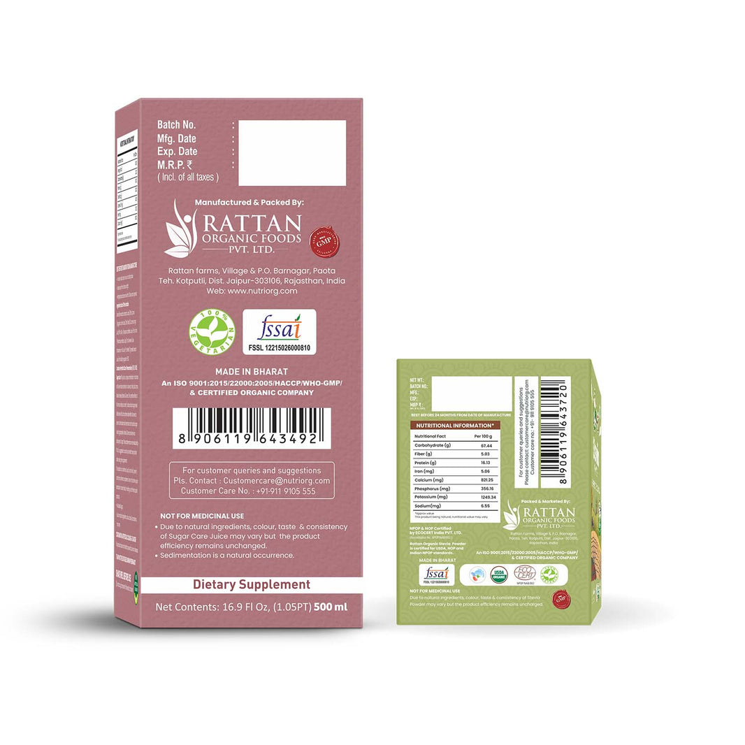 NUTRIORG STEVIA POWDER