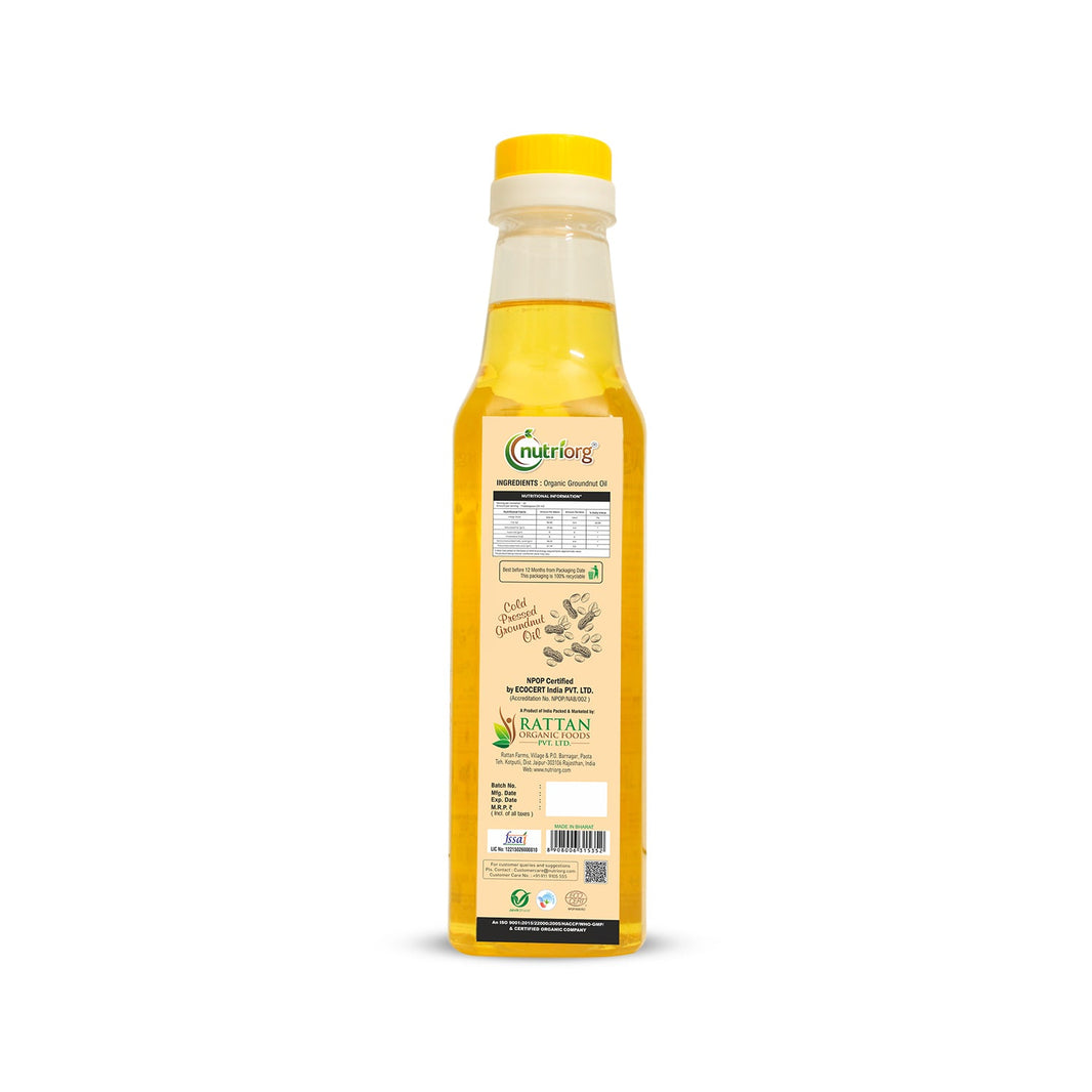 NUTRIORG GROUNDNUT OIL