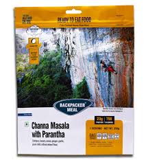 BACKPACKER CHANNA MASALA WITH PARANTHA - 350G - SuperMarcheStore