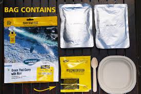 BACKPACKER MEAL GREEN THAI CURRY WITH RICE - 350G - SuperMarcheStore