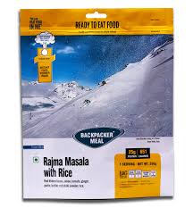 BACKPACKER MEAL RAJMA MASALA WITH RICE - 350G - SuperMarcheStore