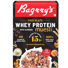 BAGRRY CHOCOLATE PROTEIN MUSLI 500GM - SuperMarcheStore