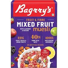 BAGRRY MIXED FRUIT MUESLI 500 GM - SuperMarcheStore