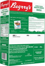 BAGRRYS ALMOND HEALTH CRUNCH 500GM - SuperMarcheStore