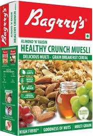 BAGRRYS ALMOND HEALTH CRUNCH 500GM - SuperMarcheStore