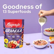 BAGRRYS GRANOLA ALMONDS 400 GM - SuperMarcheStore